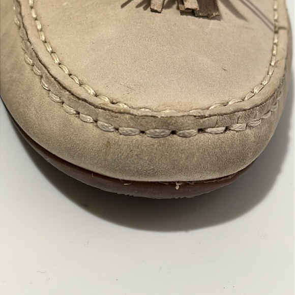 Marc Joseph New York Women's Size 10 Wall St Cream Tassel Loafers Leather Shoe - Picture 12 of 16